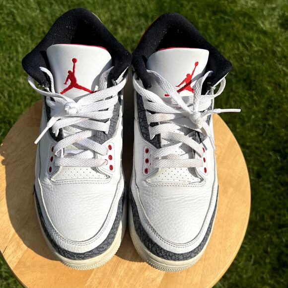 Nike Air Jordan 3 Retro Denim SE Fire Red Men\'s Shoes - Size 8 - Ships Now main image 4